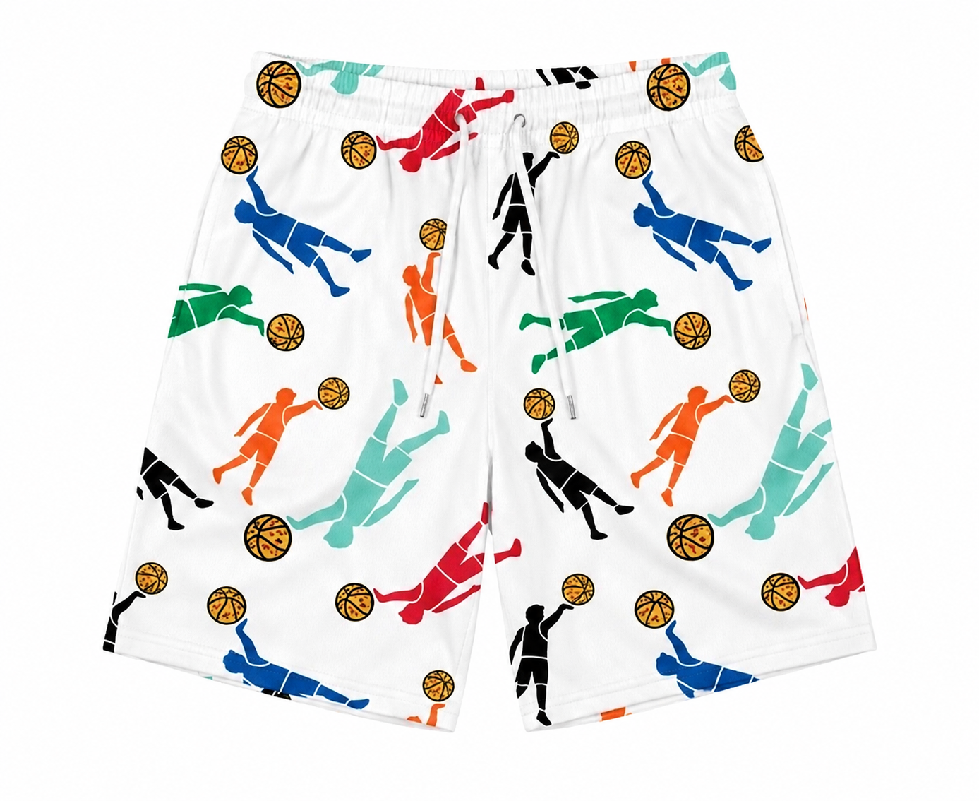 Cookie Jar Allover Shorts - White
