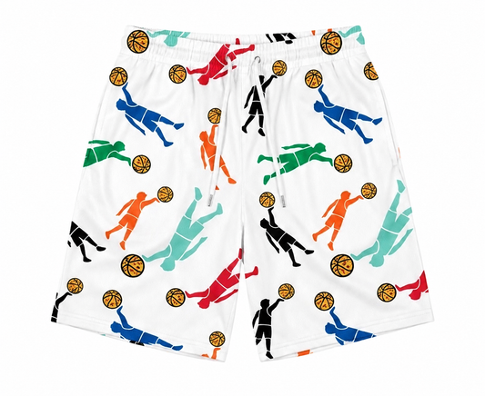 Cookie Jar Allover Shorts - White
