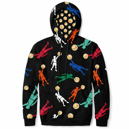 Cookie Jar Sublimated Allover Hoodie - Black