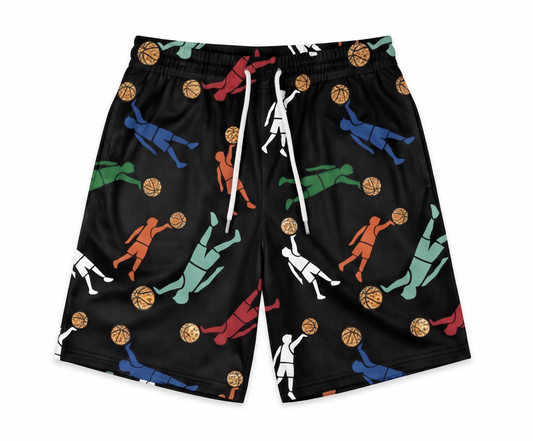 Cookie Jar Allover Shorts - Black